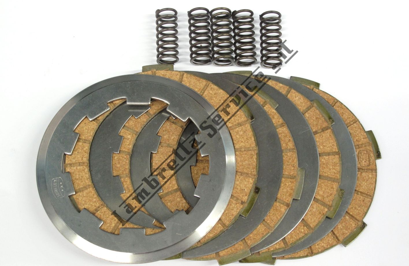 Foto del prodotto - Kit frizione completa 125-150 “Surflex” con dischi in ferro