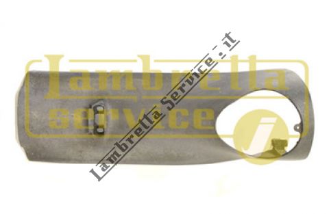 Foto del prodotto - Frontale scudo in alluminio con foro claxon ovale
