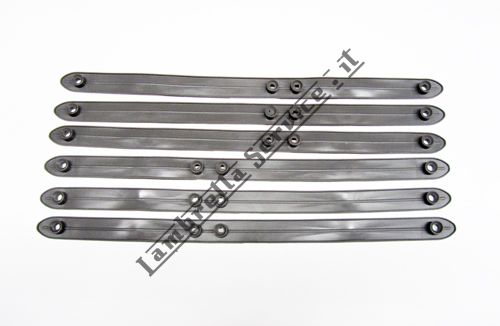 Foto del prodotto - Serie sotto profili listelli alluminio pedana (6pz.)