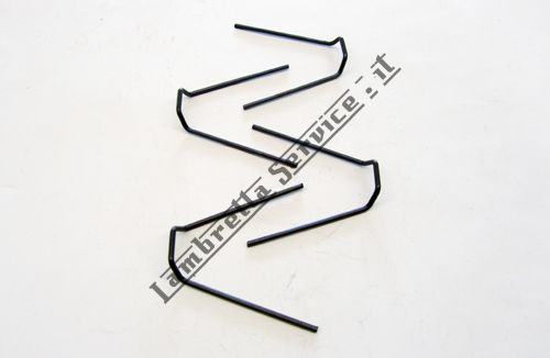 Silverline 630014 – Set Di Mollette Per Levigatrice, 4 Pezzi, 70mm, Abrasivi A Strappo Per Bosch PSM E Skil Octo